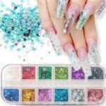 Glitter (Flocado) Holográfico 12x2g - Cores Sortidas