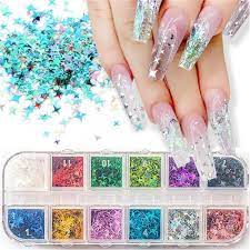 Glitter (Flocado) Holográfico 12x2g - Cores Sortidas