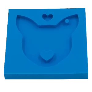 Molde de Silicone Gato