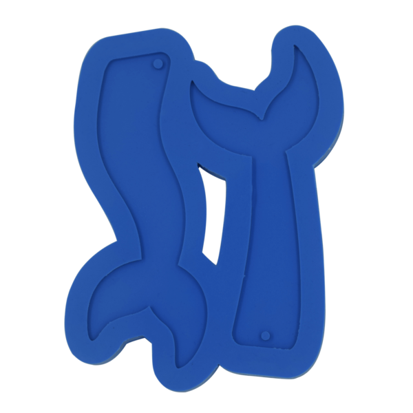 Molde de Silicone Marca Páginas Sereia