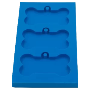 Molde de Silicone Osso coleira Tamanho GG