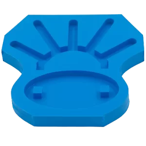Molde de Silicone Porta Anel Sol
