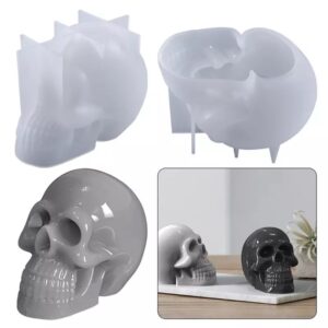 Molde Silicone - Caveira 11x8cm