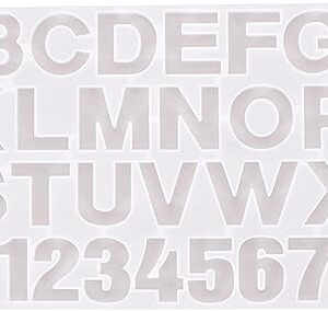 Molde Silicone - Alfabeto Invertido 4cm.