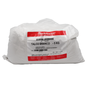Talco Industrial Branco Carga Mineral (05 Kg)