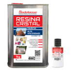 Resina Cristal de Alta Viscosidade Com Catalisador (1,030 Kg)#