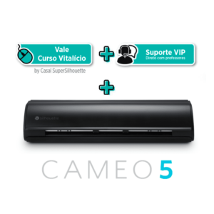 Máquina de Corte Cameo 5 Preta + Curso Online - Silhouette