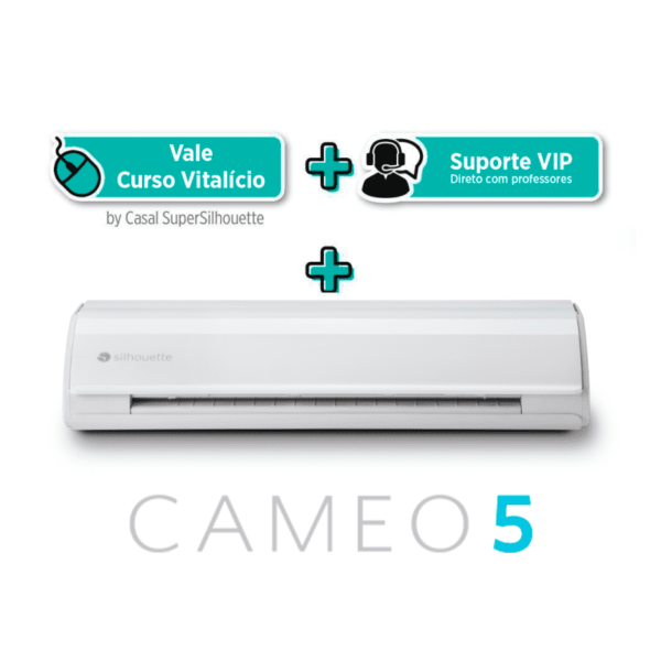 Máquina de Corte Cameo 5 Branca + Curso Online - Silhouette