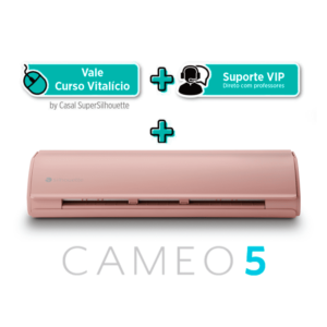 Máquina de Corte Cameo 5 Rosa + Curso Online - Silhouette