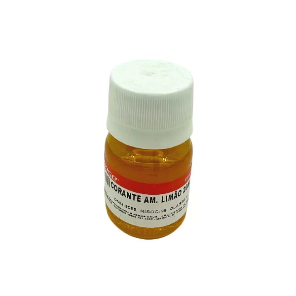 Corante Amarelo Limão Translúcido (20 ml)