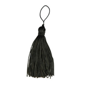 Tassel Sortido 7cm c/10 und. - Cor: Cinza Chumbo