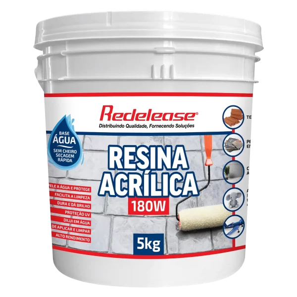 Resina Acrílica Base Água 180w (05 Kg)