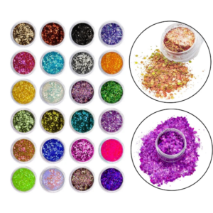 Glitter (Flocado) Holográfico 10g - Cores Sortidas