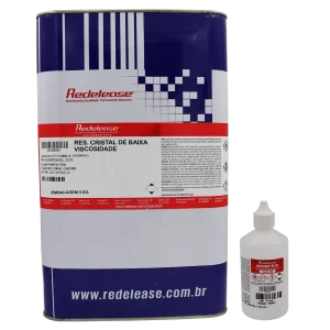 Resina Cristal de Baixa Viscosidade Com Catalisador (5,1kg)