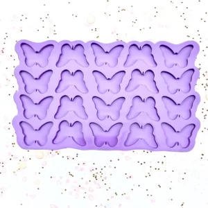 Molde Silicone - Borboletas c/ 20 Cavidades CMR653
