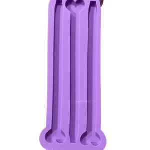 Molde Silicone - Caneta Coração CMR317