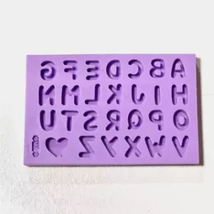 Molde Silicone - Mini Alfabeto CMR43