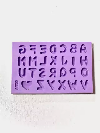 Molde Silicone - Mini Alfabeto CMR43