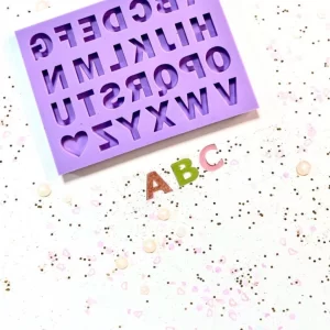 Molde Silicone - Mini Alfabeto CMR496