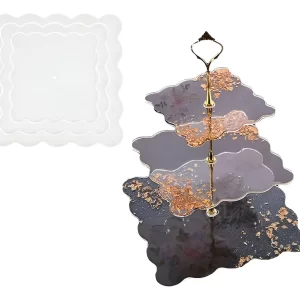 Molde Silicone  - Suporte Bolo / Doces 3 Andares