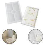 Molde Silicone  - Bandeja Quadrada