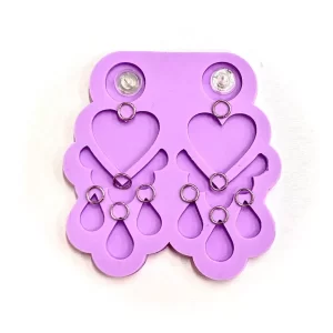 Molde Silicone - Brincos CMR397