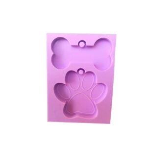 Molde Silicone - Pet Patinha c/ Osso CMR012