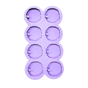 Molde Silicone - Forma Geodo c/ 8 Cav. CMR691
