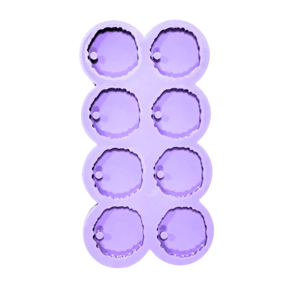Molde Silicone - Forma Geodo c/ 8 Cav. CMR691